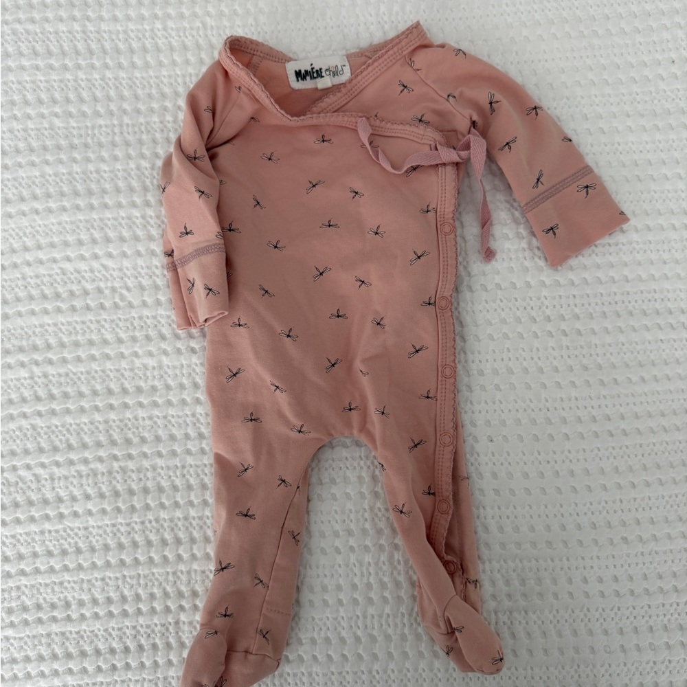 Maniere Child bay footies romper